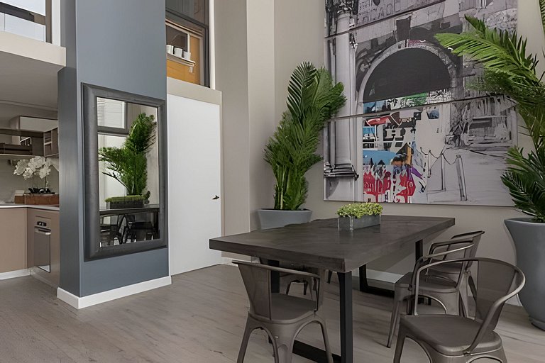 Moderno Departamento/2D2B Metro Santa Ana