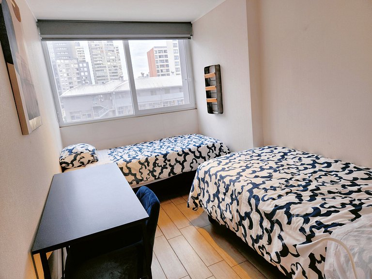 Cómodo 2D/2Baños Santiago Centro