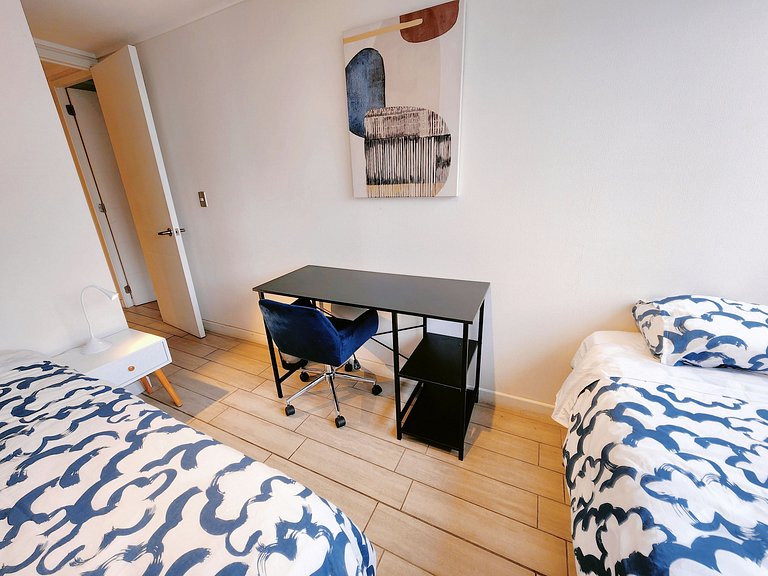 Cómodo 2D/2Baños Santiago Centro